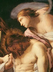 Le Corps du Christ mis au tombeau (détail)